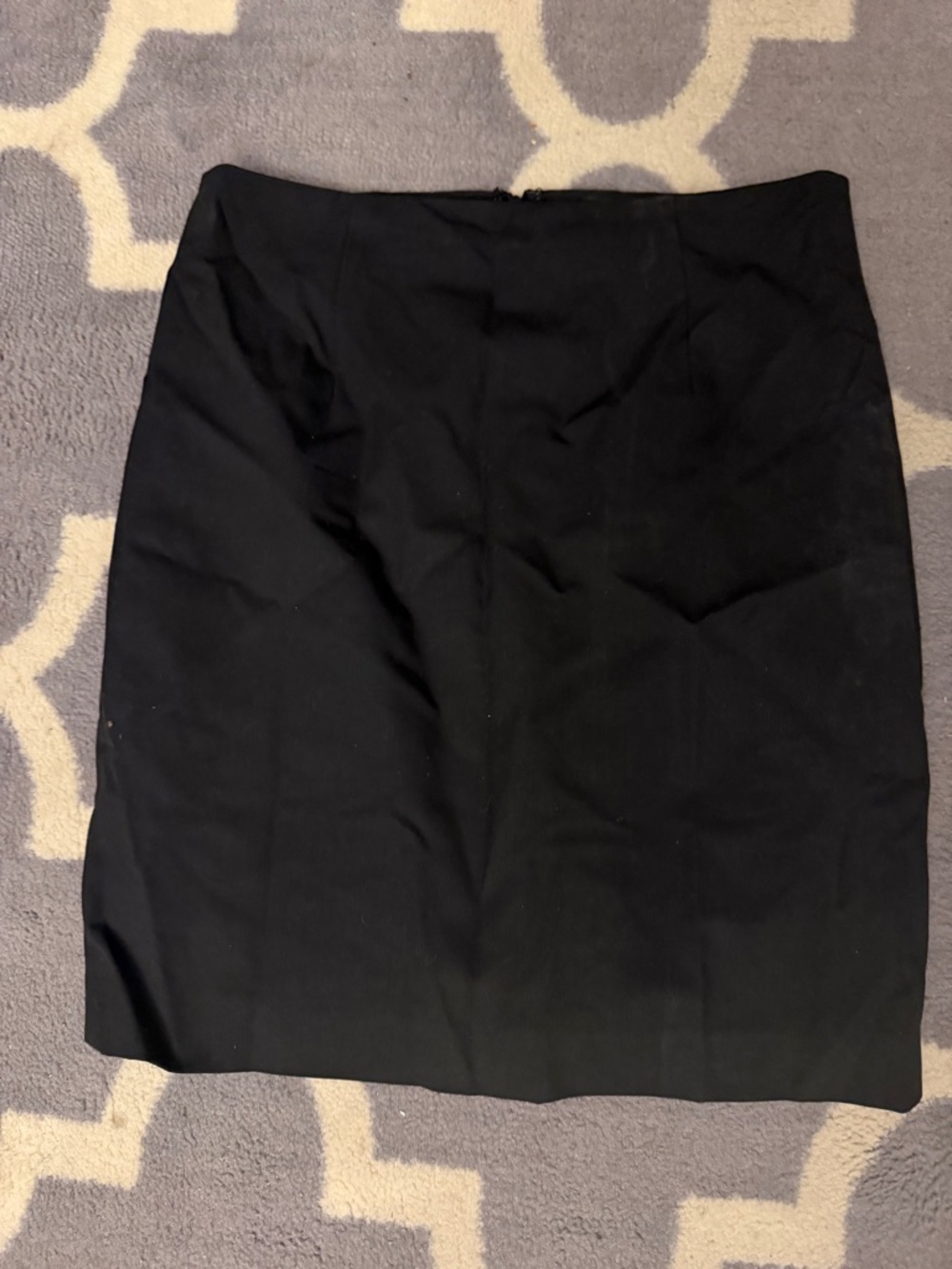 Avery Black Classic Pencil Skirt